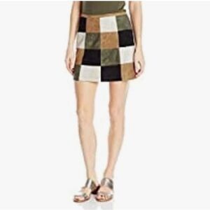 NWT Patchwork BB Dakota Miniskirt size 8